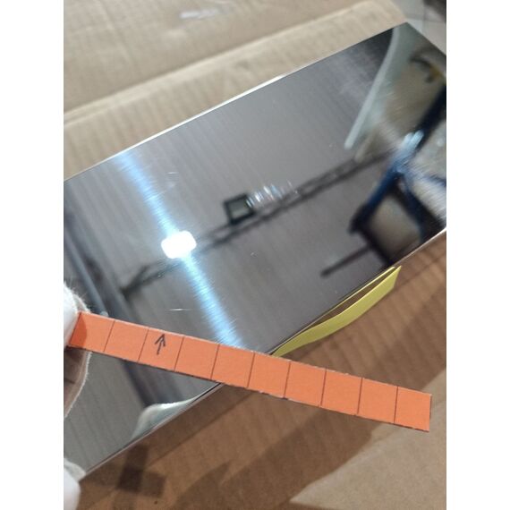 Modern, glamorous silver console, white marble top, for the LV COLLECTION hall [CLONE]