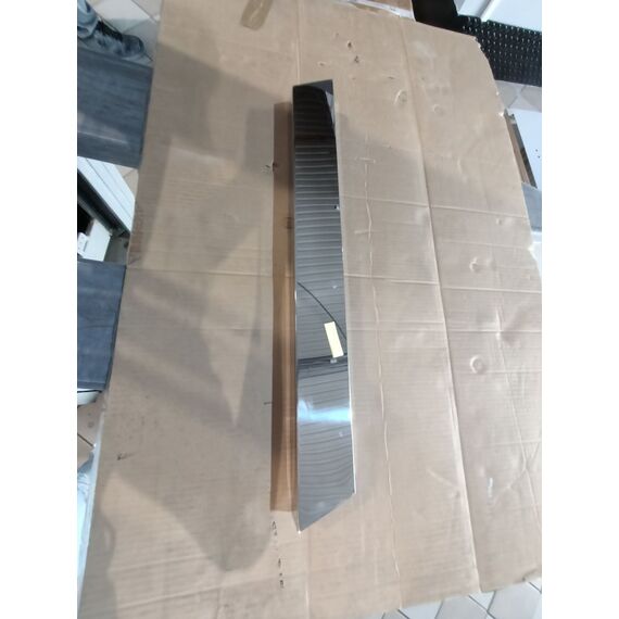 Modern, glamorous silver console, white marble top, for the LV COLLECTION hall [CLONE]