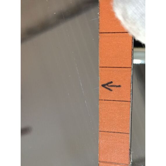 Modern, glamorous silver console, white marble top, for the LV COLLECTION hall [CLONE]