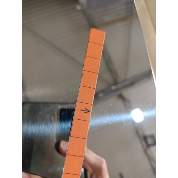 Modern, glamorous silver console, white marble top, for the LV COLLECTION hall [CLONE]