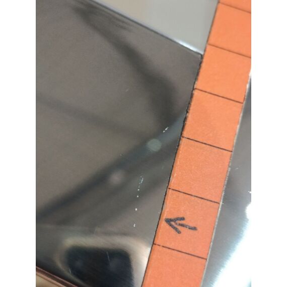 Modern, glamorous silver console, white marble top, for the LV COLLECTION hall [CLONE]