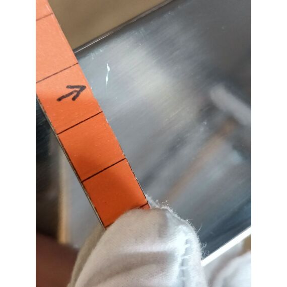 Modern, glamorous silver console, white marble top, for the LV COLLECTION hall [CLONE]