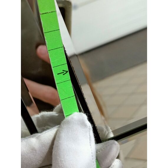 Konsola lustrzana glamour CHICAGO GOLD metalowe nogi glamour nowojorska złota OUTLET