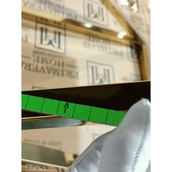 Konsola lustrzana glamour CHICAGO GOLD metalowe nogi glamour nowojorska złota OUTLET