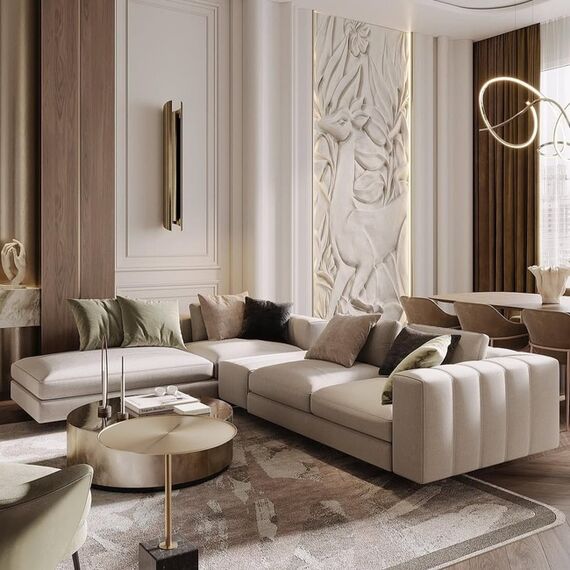 Modern, exclusive, convertible corner sofa SOHO