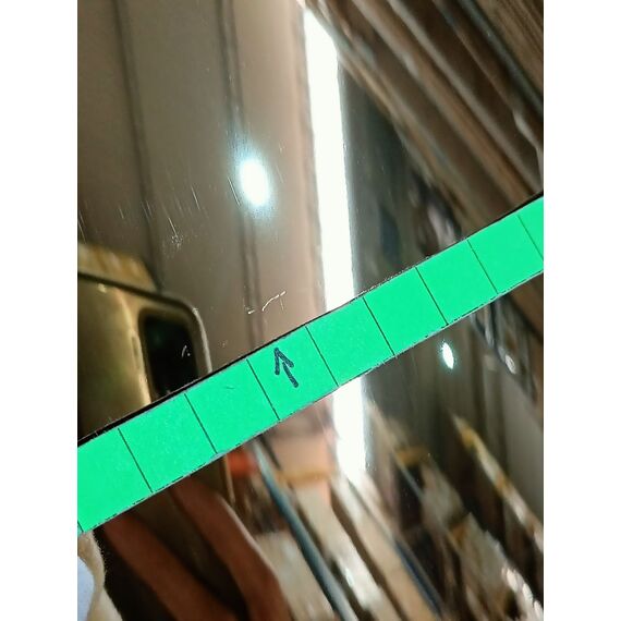 Round glamor dining table, on a golden steel leg, modern, 130cm ORION