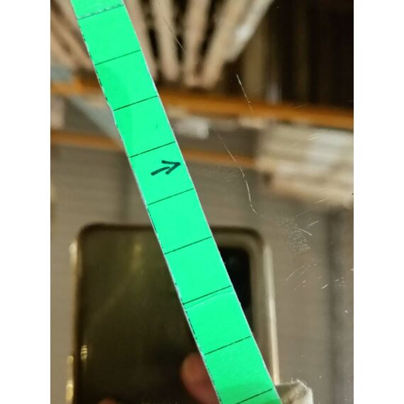 Round glamor dining table, on a golden steel leg, modern, 130cm ORION