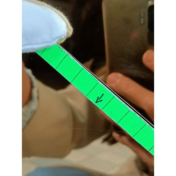 Round glamor dining table, on a golden steel leg, modern, 130cm ORION