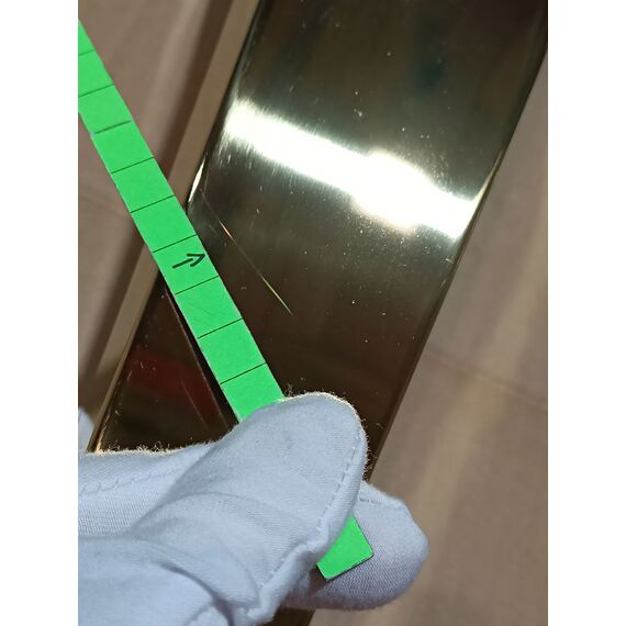 Glamorous coffee table, for the living room, modern, with glass top, gold ELITE OUTLET