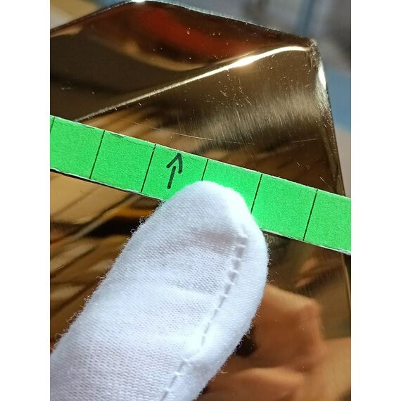 Glamorous coffee table, for the living room, modern, with glass top, gold ELITE OUTLET