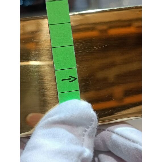 Glamorous coffee table, for the living room, modern, with glass top, gold ELITE OUTLET