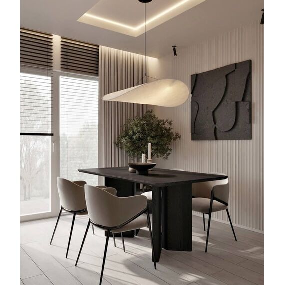 Nowoczesny żyrandol designerska lampa wisząca biała CLOUD