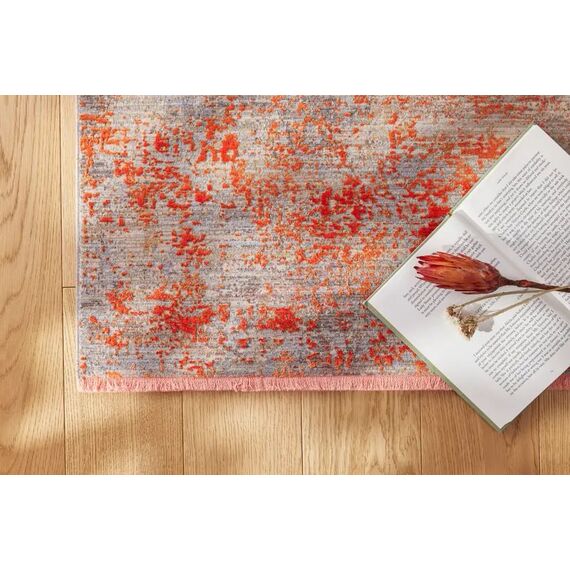 Nowoczesny elegancki dywan PLAZA bursztyn