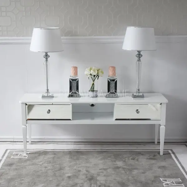 Mirror TV Cellar  ELEGANCE glamour, hamptons style New York modern white