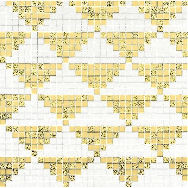 Mozaika szklana  Giza Bianco