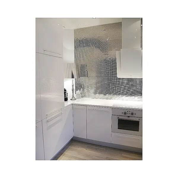 Mozaika Szklana Srebrna NEL super połysk