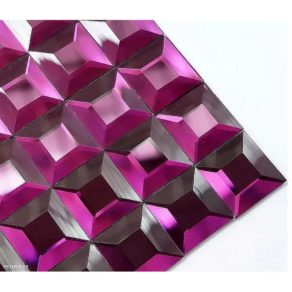 Mozaika Szklana Diamentowa FIOLETOWA Anna Bezfugowa
