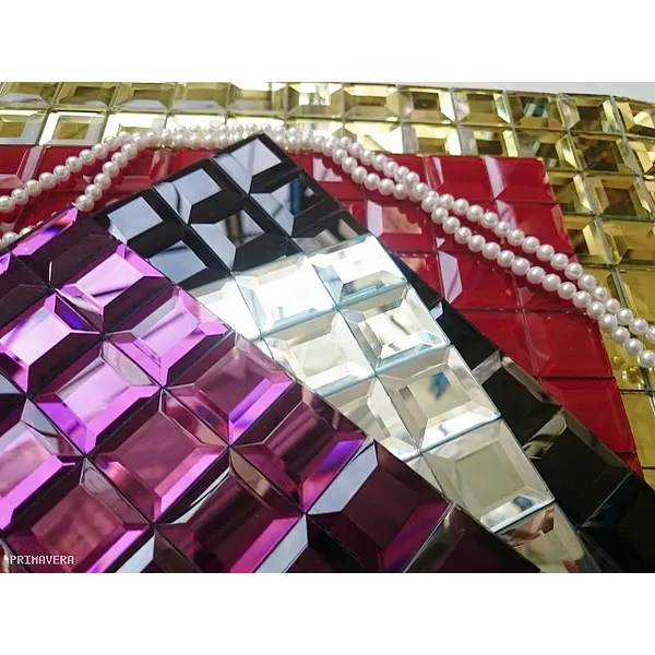 Mozaika Szklana Diamentowa FIOLETOWA Anna Bezfugowa