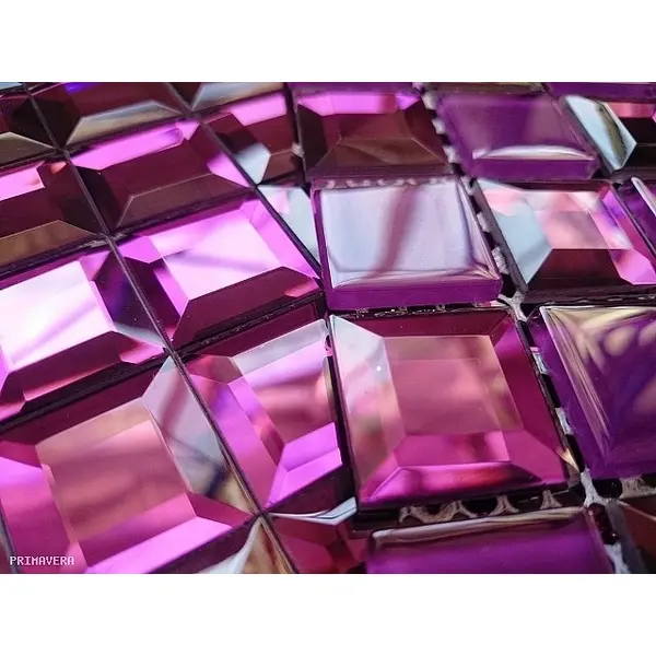 Mozaika Szklana Diamentowa FIOLETOWA Anna Bezfugowa