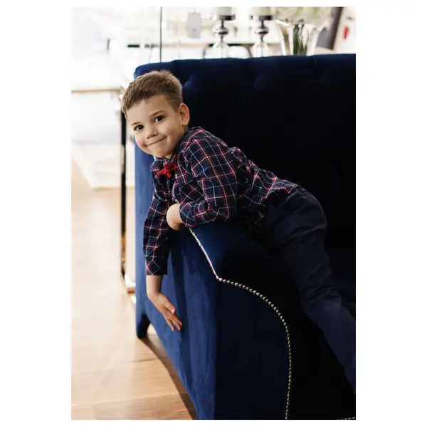 Fotel glamour nowoczesny nowojorski tapiecorowany luksusowy elegancki PRADA