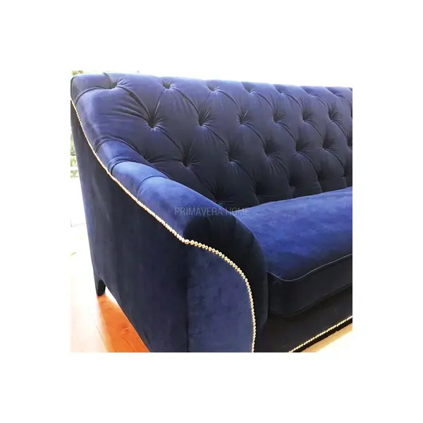 Fotel glamour nowoczesny nowojorski tapiecorowany luksusowy elegancki PRADA