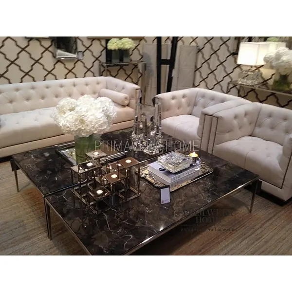 Fotel glamour tapicerowany pikowany chesterfield klasyczny pikowany PAOLA