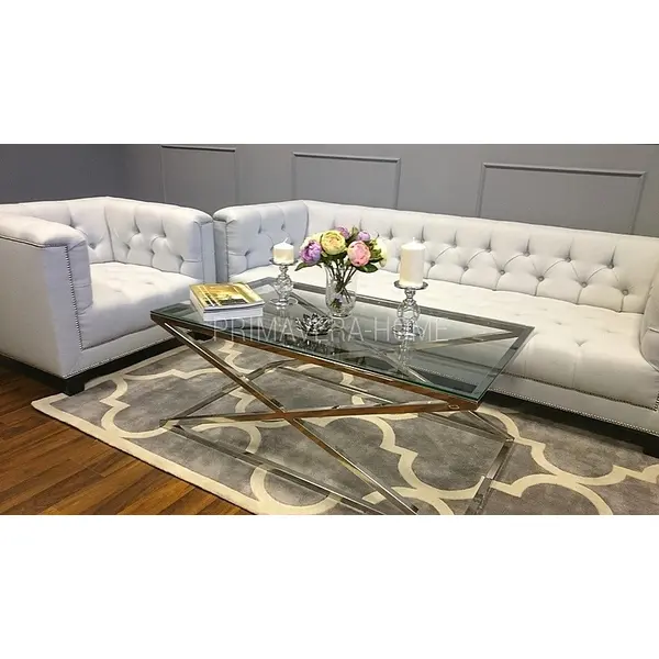 Fotel glamour tapicerowany pikowany chesterfield klasyczny pikowany PAOLA