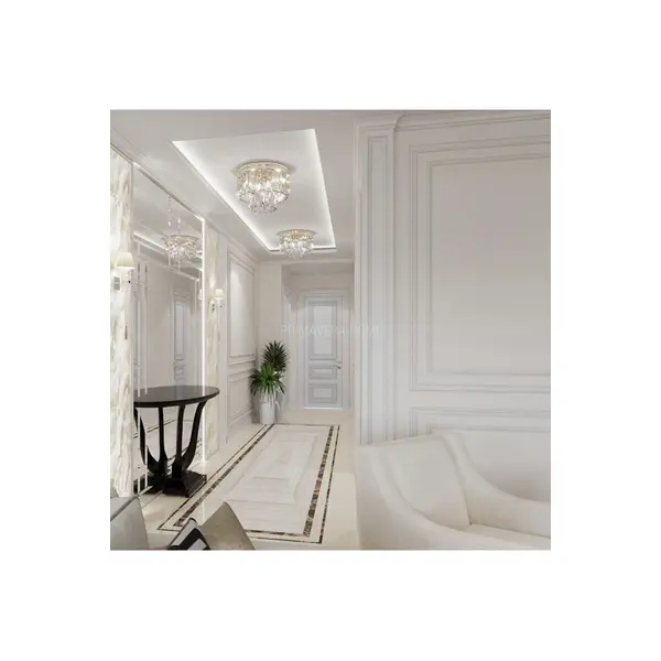 Crystal Plafonds GLAMOUR SILVER