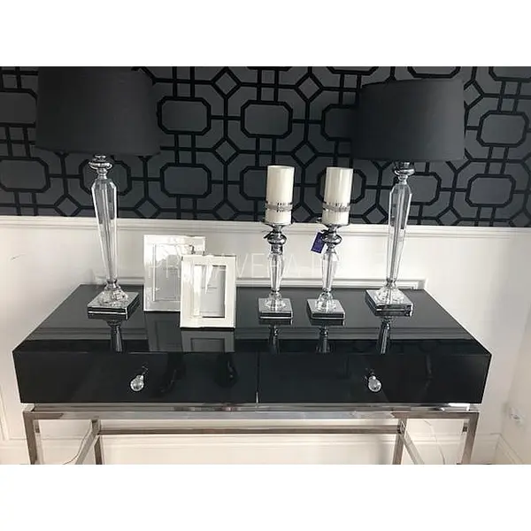 Klasyczny abażur czarny Trinity L