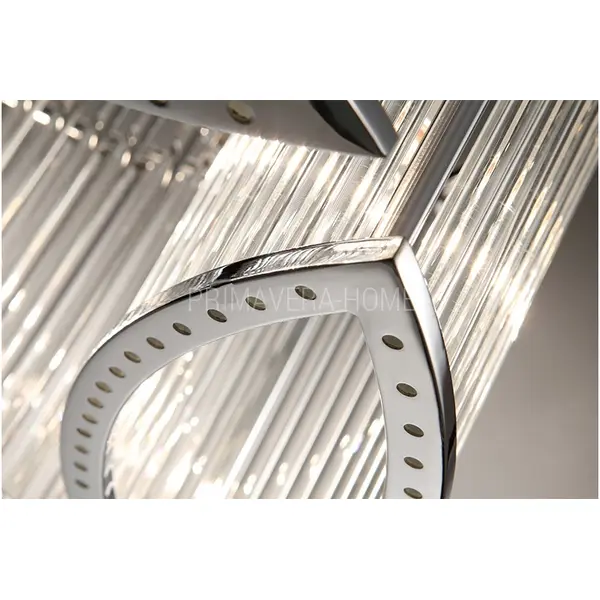 Żyrandol glamour, lampa wisząca owalnymi kloszami, okrągły, styl klasyczny, nowojorski MAJESTIC M OUTLET