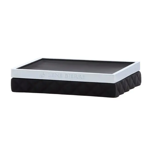 Ceramic black Portia soap dish dish Lene Bjerre