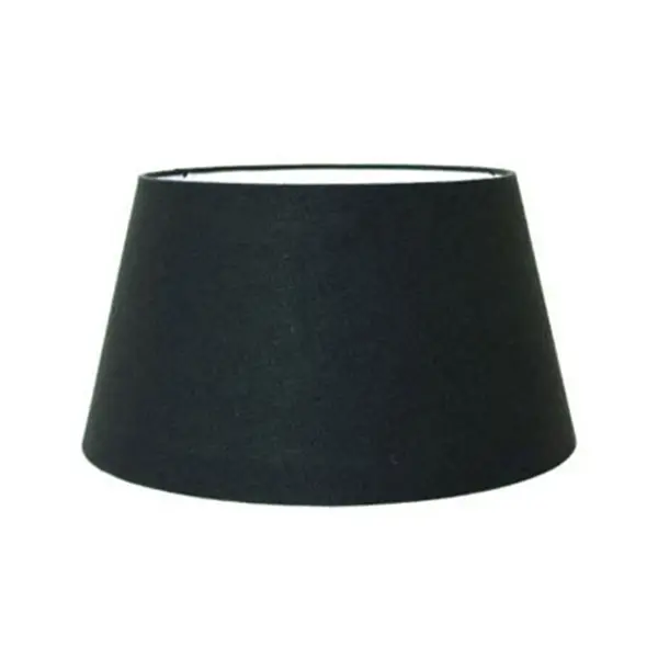 Abażur drum LUIZA czarny 35 cm