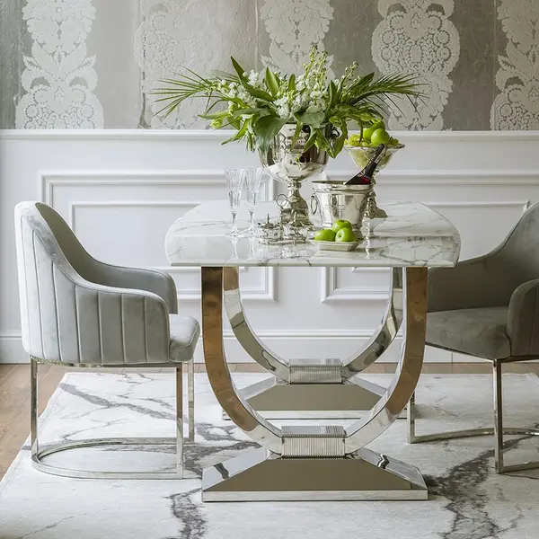 Elegancki dywan STATUARIO IVORY CARRARA szary by Maciej Zień