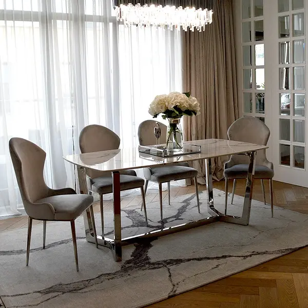 Elegancki dywan STATUARIO IVORY CARRARA szary by Maciej Zień