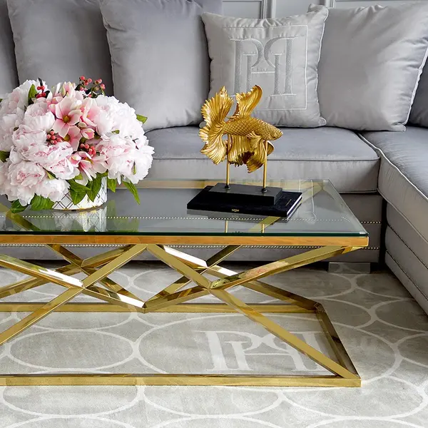 Cushion 50x50 with logo in Emerald grey fabric