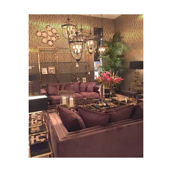 NERO comfortable glamour grey black sofa bed with cushions