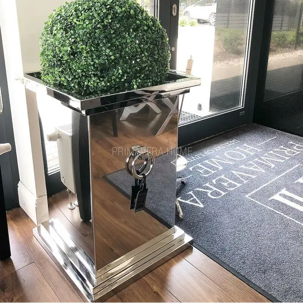 Glamour steel pot modern ROSE 72x50x50 metal