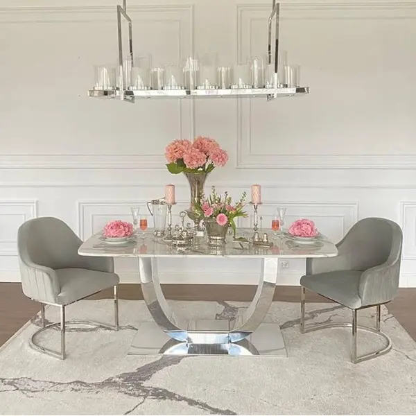 Elegancki dywan STATUARIO IVORY CARRARA szary by Maciej Zień