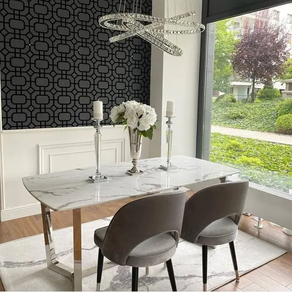 Elegancki dywan STATUARIO IVORY CARRARA szary by Maciej Zień