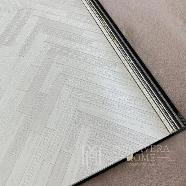 Exclusive Versace geometric wallpaper shades of gray gray herringbone chevron zigzags