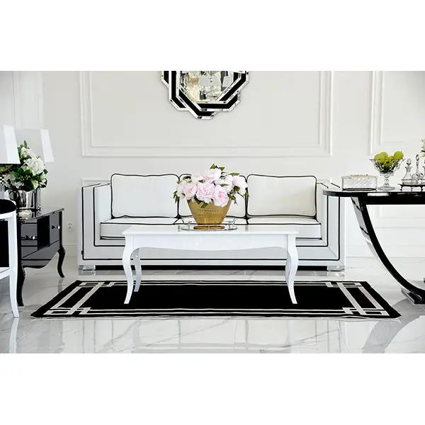 Luksusowa sofa rozkładana 3 osobowa klasyczna aksamitna kanapa BIANKA