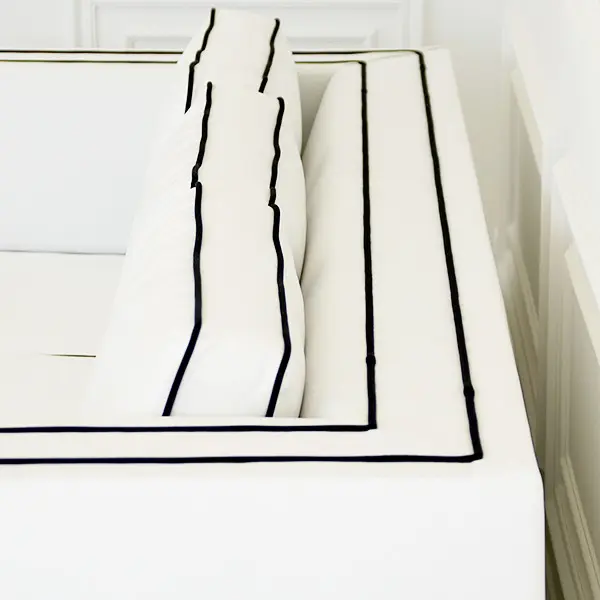 Luksusowa sofa rozkładana 3 osobowa klasyczna aksamitna kanapa BIANKA