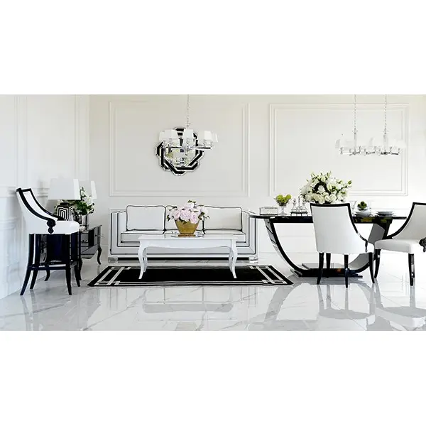 Luksusowa sofa rozkładana 3 osobowa klasyczna aksamitna kanapa BIANKA