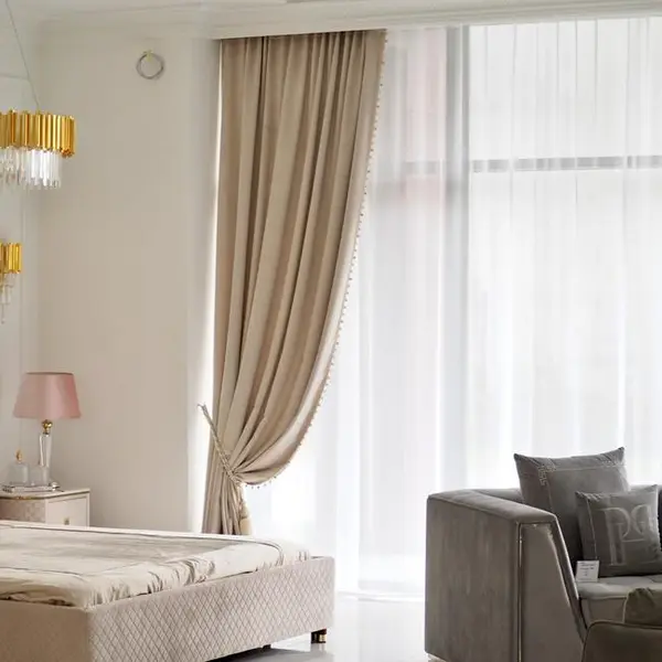 High-quality modern curtain for the living room, bedroom