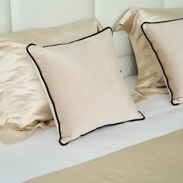 A stylish pillow with a diamond pattern for the living room, bedroom