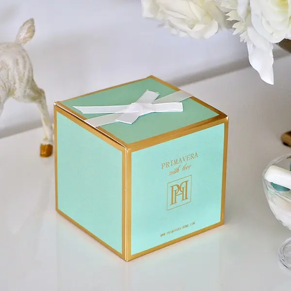 Świeca zapachowa naturalna deser lodowy zielona herbata - prezent dla niej