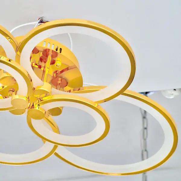 Modern LED ceiling lamp Art Deco Modern gold for the living room of the bedroom CERCHIO