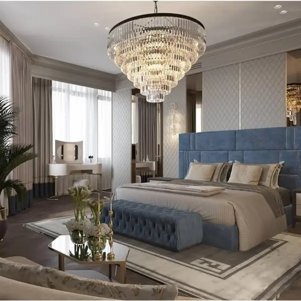 Glamour crystal chandelier GLAMOUR 80 cm