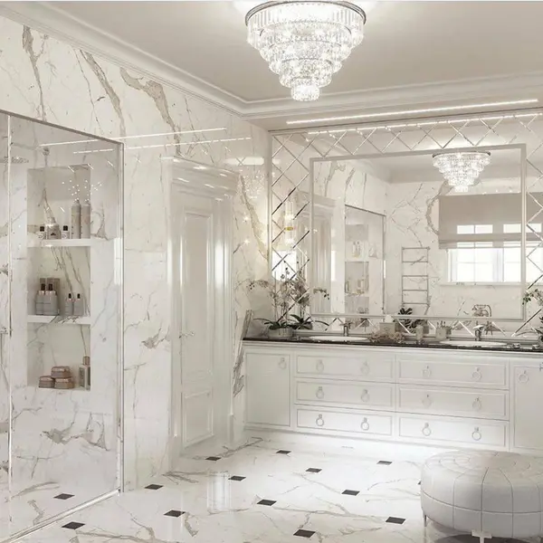 Crystal Plafonds GLAMOUR SILVER