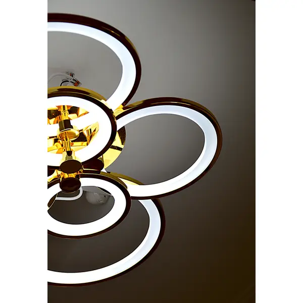 Modern LED ceiling lamp Art Deco Modern gold for the living room of the bedroom CERCHIO